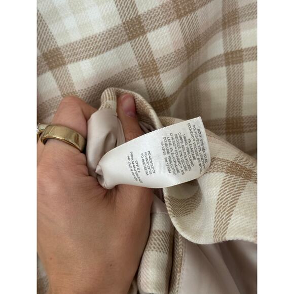 ARITZIA Wilfred Destiny Francesca Plaid Double Breasted Blazer Size 2 - Picture 6 of 8